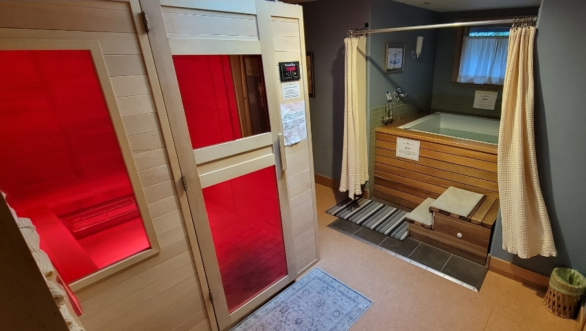 Infrared Sauna & Cold Plunge Tub